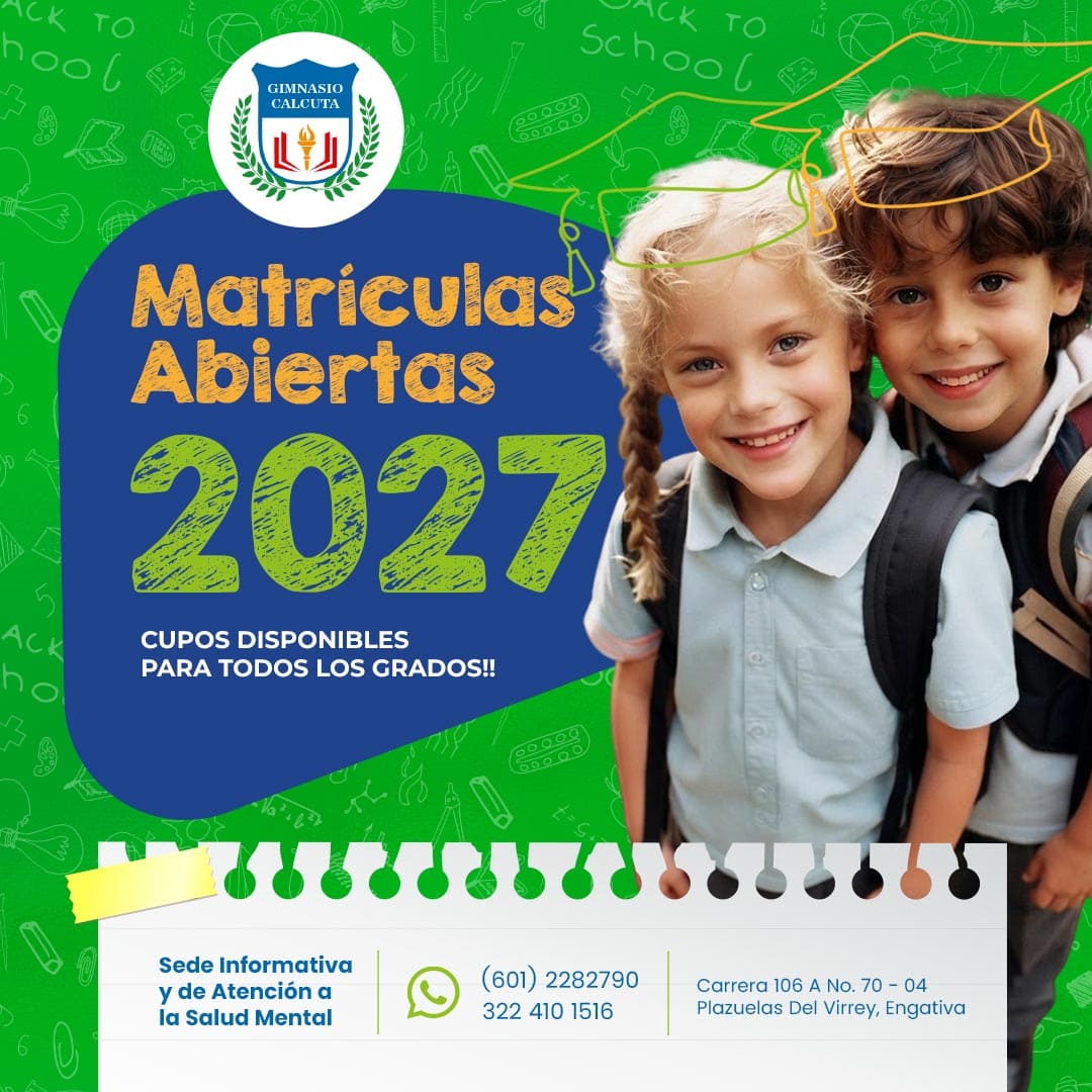 Matrículas 2026